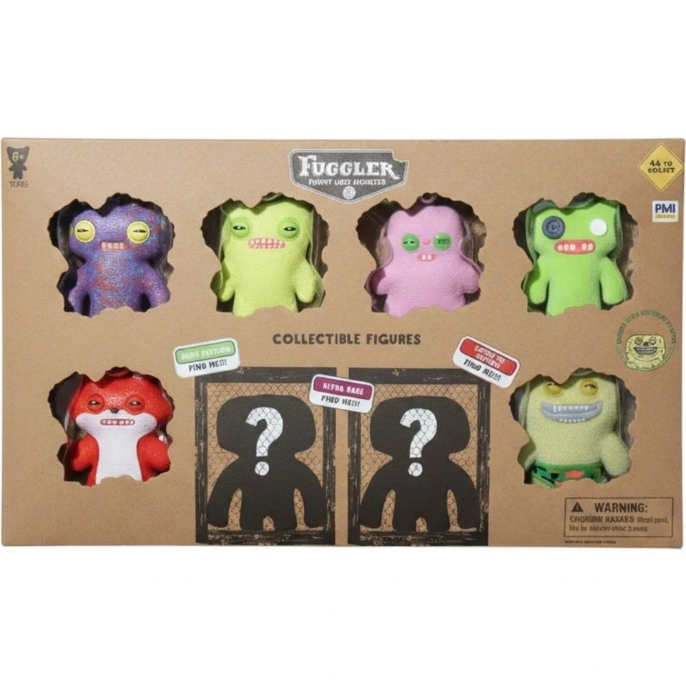 FUGGLER Funny Ugly 2024 Collectible 8 Figures 2 Mystery Monsters Set #2 NEW